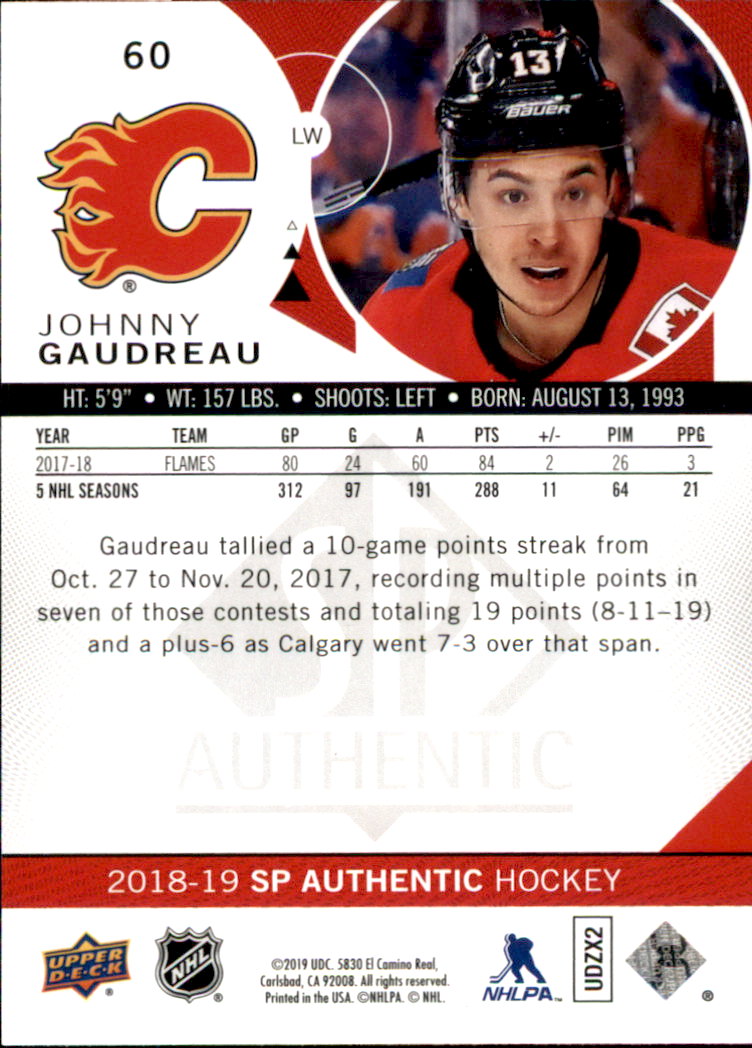 B2934- 2018-19 SP Authentic Hk #s 1-116 +Inserts -You Pick- 15+ FREE US SHIP - Picture 89 of 155