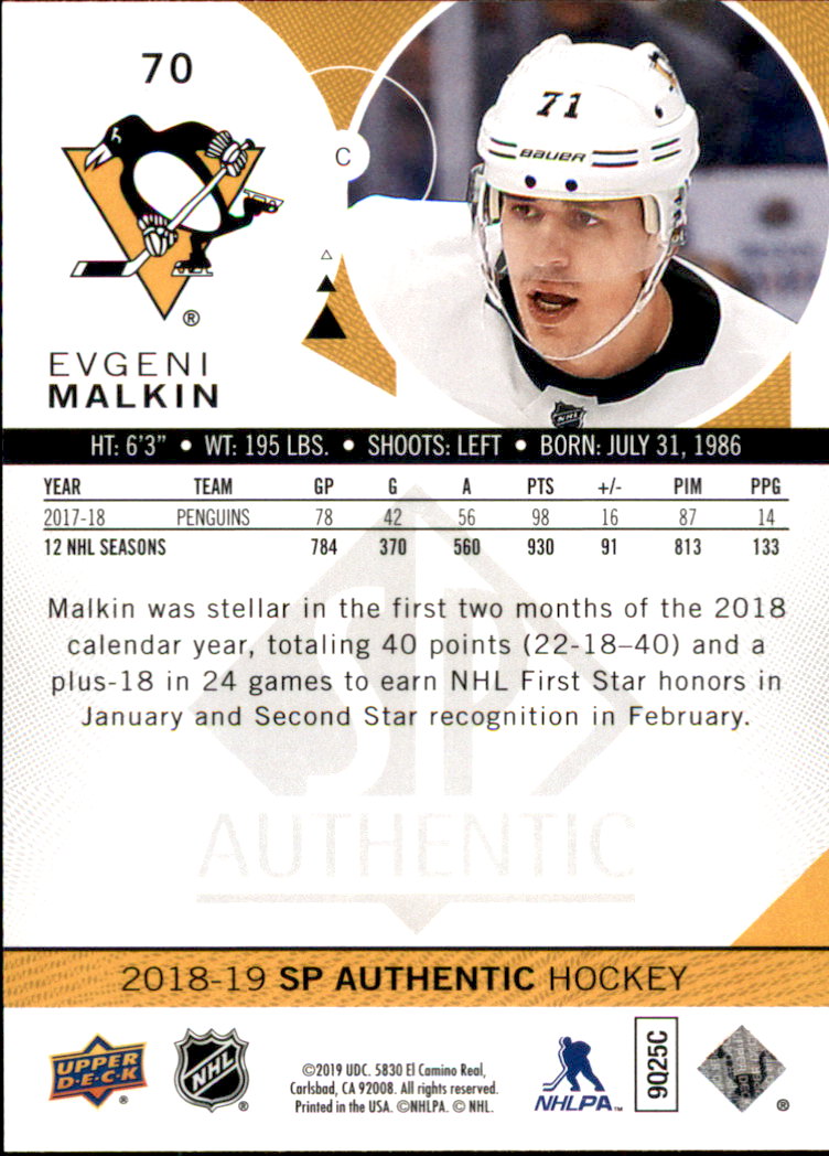 B2934- 2018-19 SP Authentic Hk #s 1-116 +Inserts -You Pick- 15+ FREE US SHIP - Picture 103 of 155