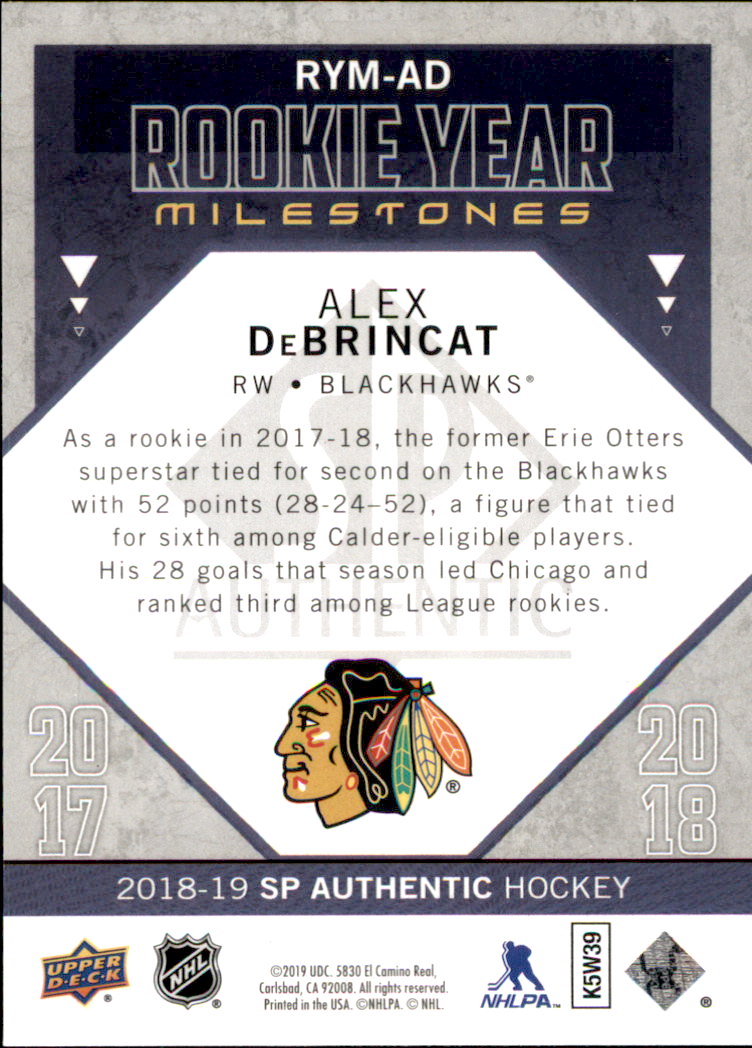 B2934- 2018-19 SP Authentic Hk #s 1-116 +Inserts -You Pick- 15+ FREE US SHIP - Picture 153 of 155