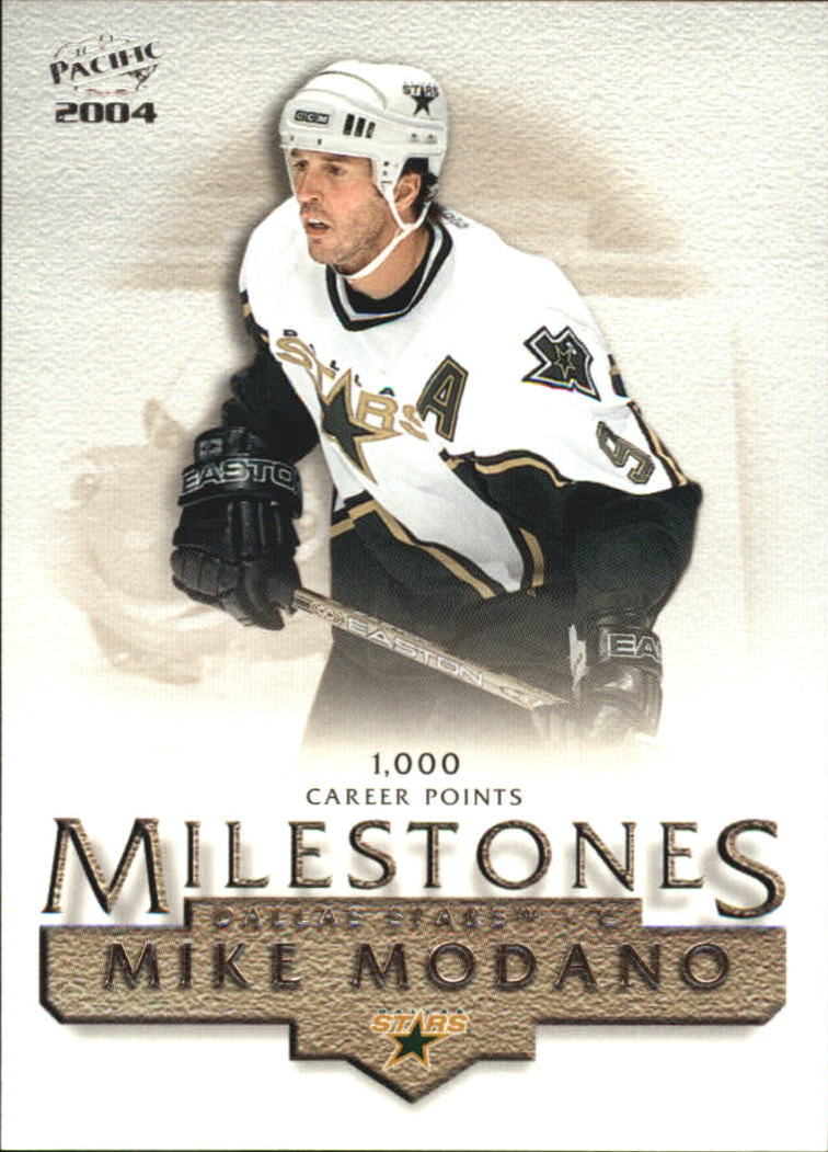 2003-04 Pacific Milestones #3 Mike Modano