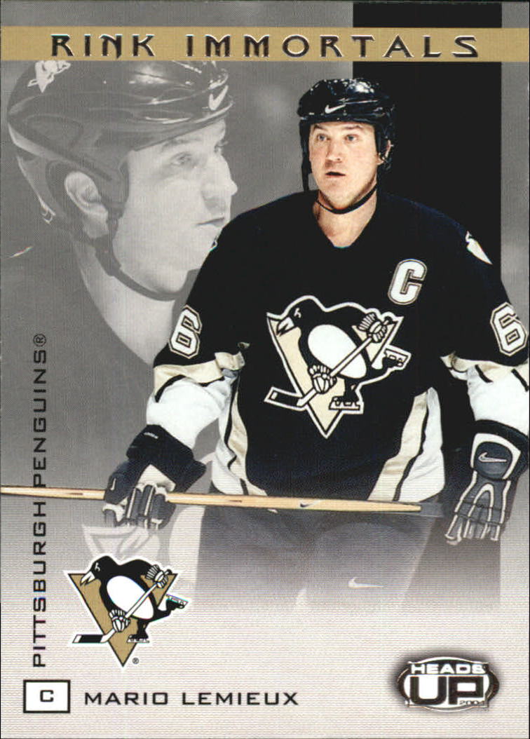2003-04 Pacific Heads Up Rink Immortals #9 Mario Lemieux