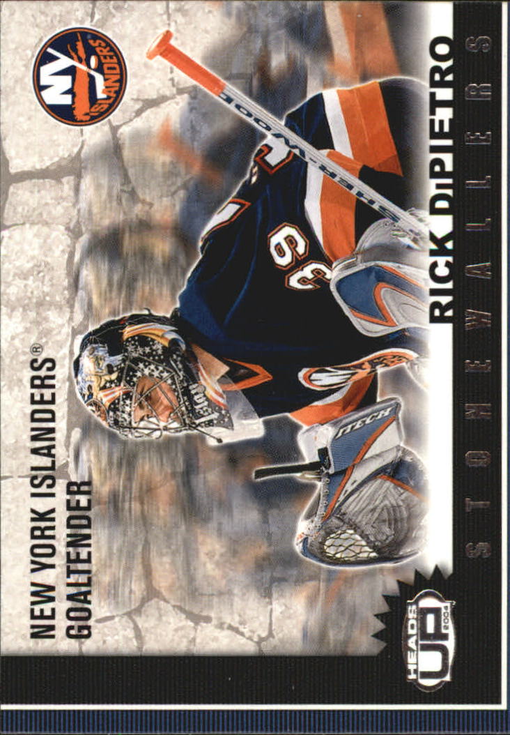 2003-04 Pacific Heads Up Stonewallers #8 Rick DiPietro