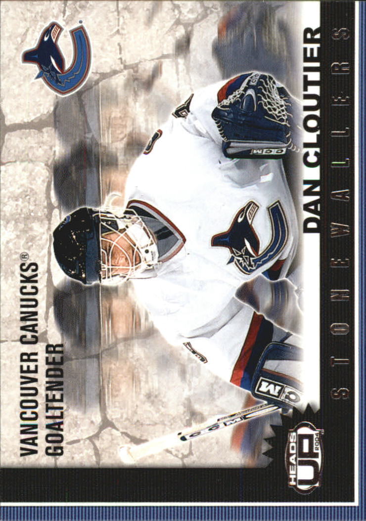 2003-04 Pacific Heads Up Stonewallers #12 Dan Cloutier