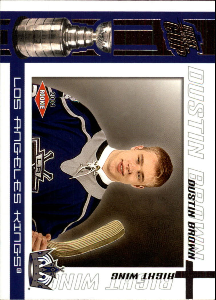 2003-04 Pacific Quest for the Cup #119 Dustin Brown RC