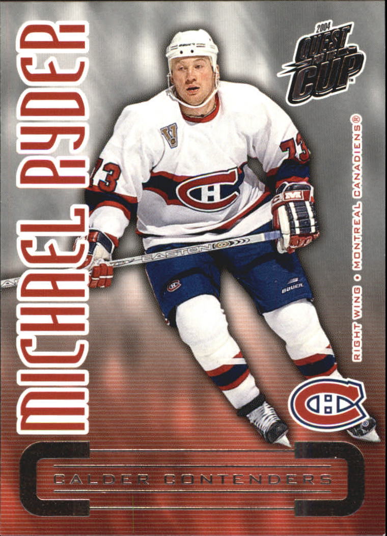 2003-04 Pacific Quest for the Cup Calder Contenders #12 Michael Ryder