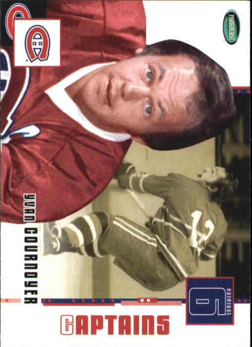 Yvan Cournoyer Hockey Card 2003-04 Parkhurst Original Six Montreal Canadiens #78 Yvan Cournoyer