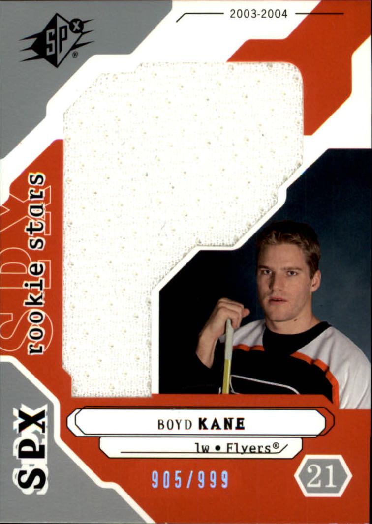 2003-04 SPx #200 Boyd Kane JSY RC