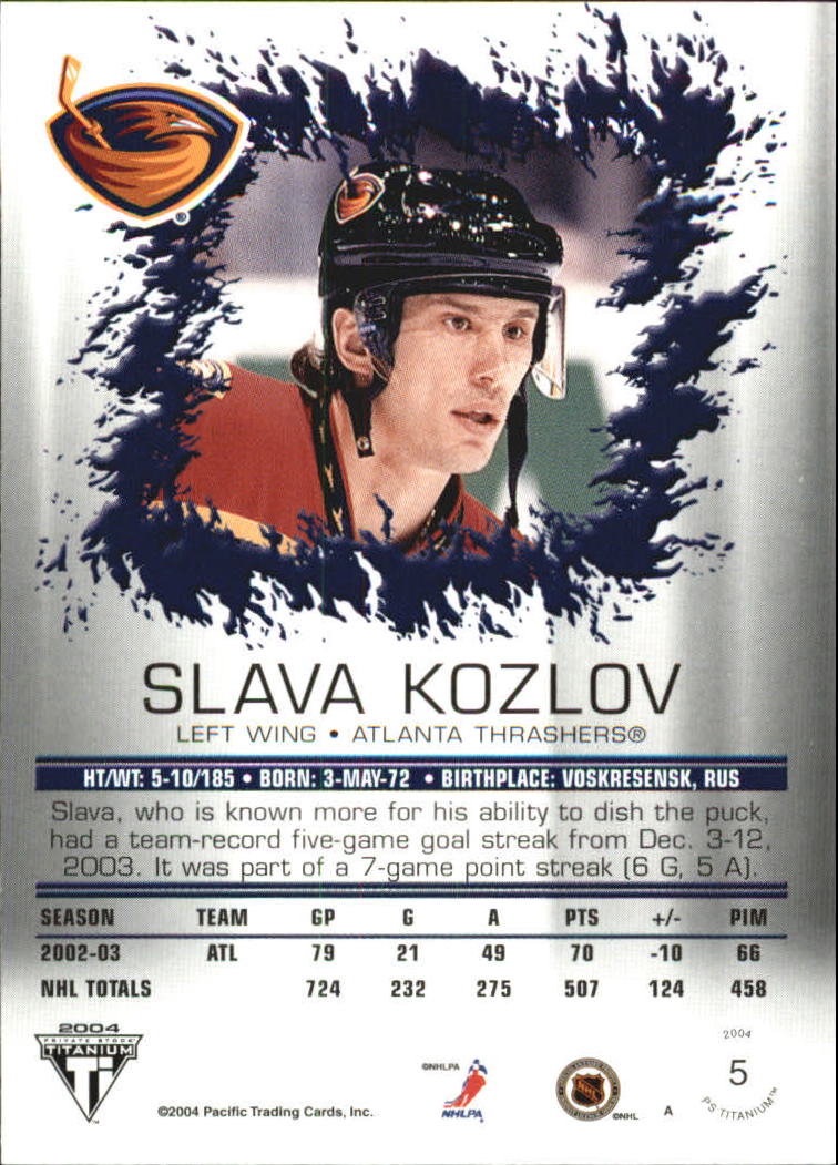 A8034- 2003-04 Titanium Retail Hockey Cards 1-140 -You Pick- 15+ FREE US SHIP - Picture 7 of 224