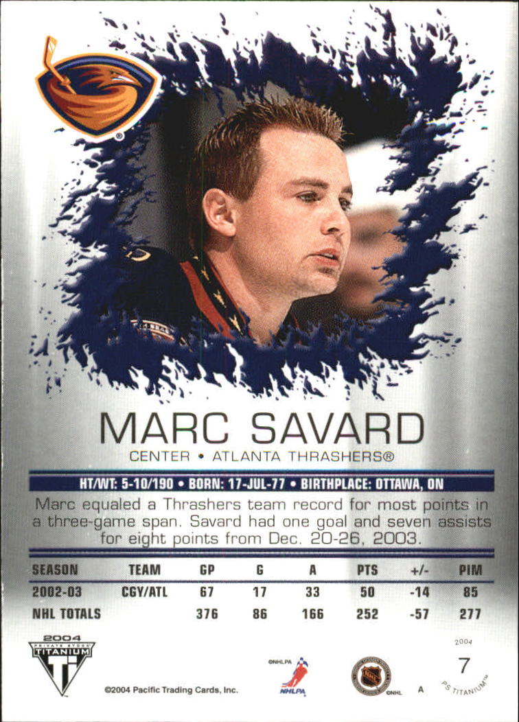 A8034- 2003-04 Titanium Retail Hockey Cards 1-140 -You Pick- 15+ FREE US SHIP - Picture 9 of 224