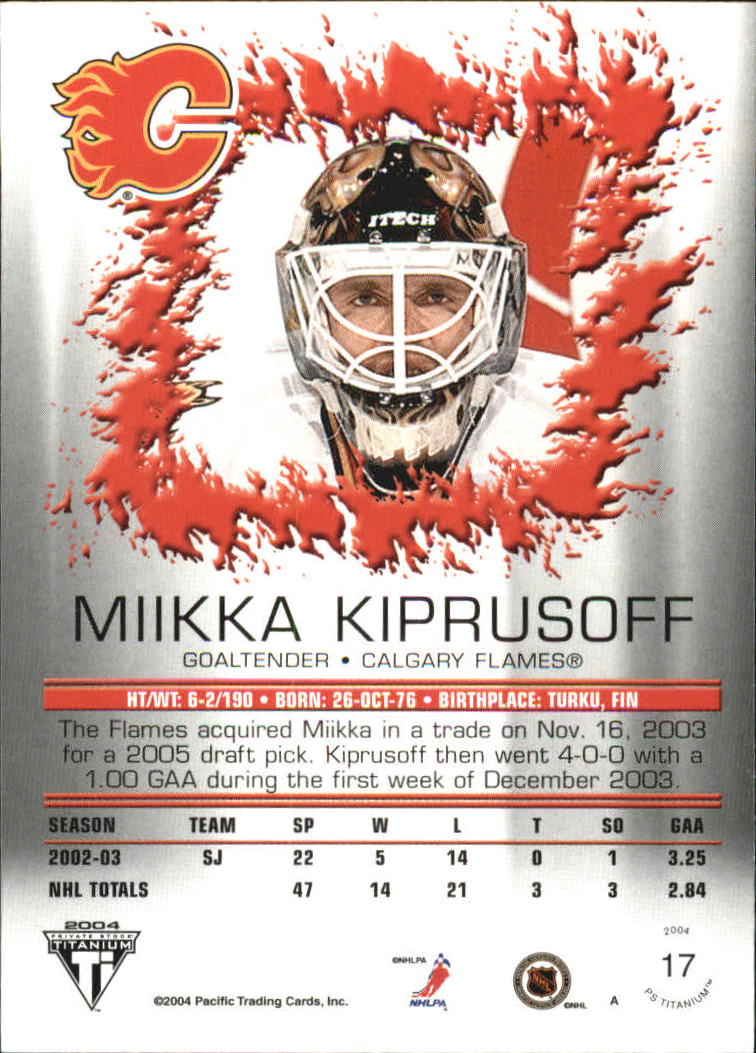 A8034- 2003-04 Titanium Retail Hockey Cards 1-140 -You Pick- 15+ FREE US SHIP - Picture 27 of 224