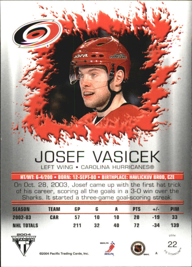 A8034- 2003-04 Titanium Retail Hockey Cards 1-140 -You Pick- 15+ FREE US SHIP - Picture 37 of 224