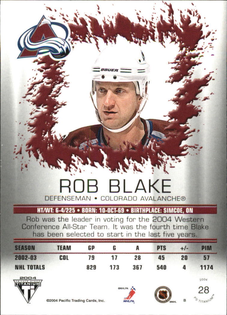 A8034- 2003-04 Titanium Retail Hockey Cards 1-140 -You Pick- 15+ FREE US SHIP - Picture 49 of 224