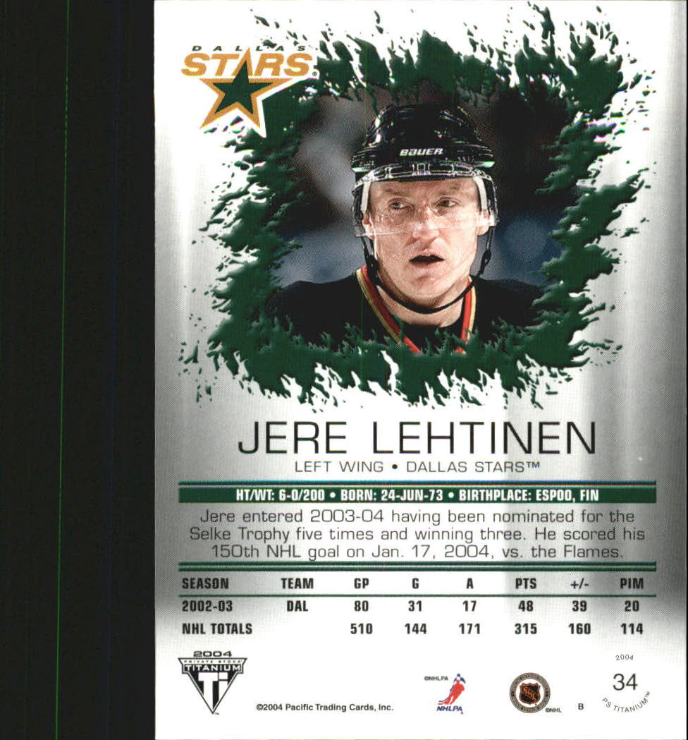 A8034- 2003-04 Titanium Retail Hockey Cards 1-140 -You Pick- 15+ FREE US SHIP - Picture 61 of 224