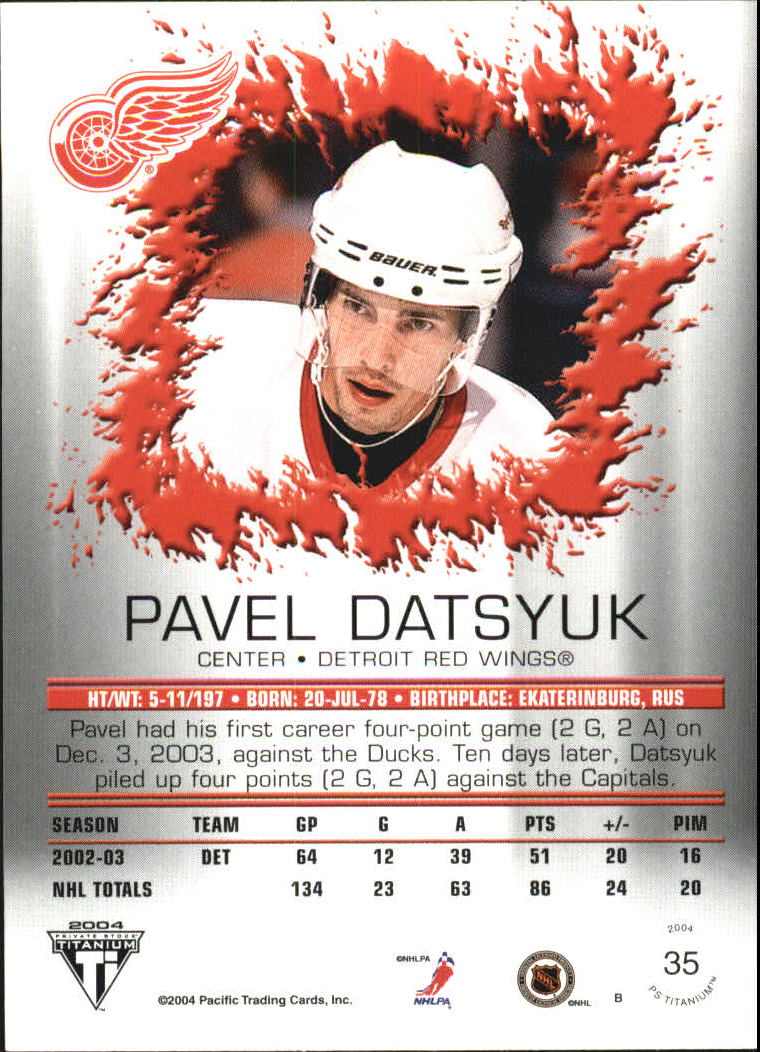 A8034- 2003-04 Titanium Retail Hockey Cards 1-140 -You Pick- 15+ FREE US SHIP - Picture 63 of 224