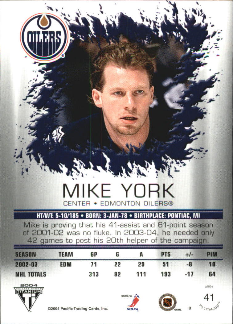 A8034- 2003-04 Titanium Retail Hockey Cards 1-140 -You Pick- 15+ FREE US SHIP - Picture 72 of 224