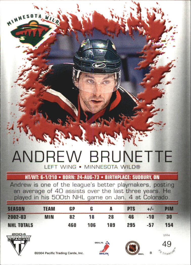 A8034- 2003-04 Titanium Retail Hockey Cards 1-140 -You Pick- 15+ FREE US SHIP - Picture 80 of 224