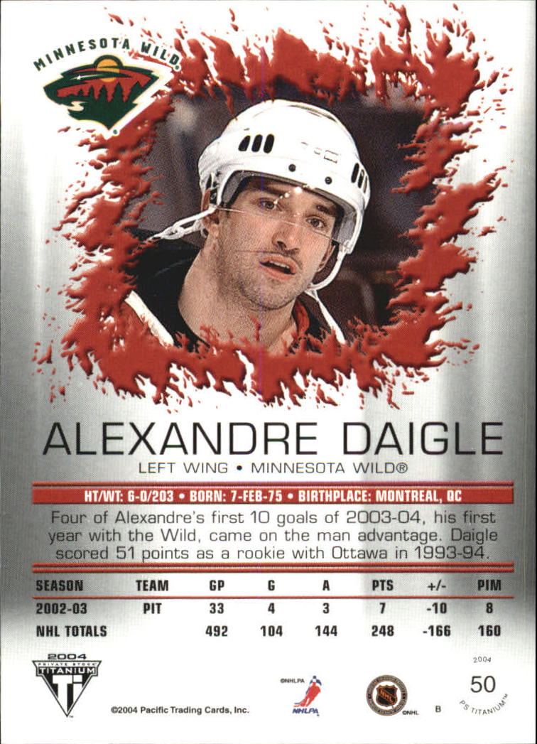 A8034- 2003-04 Titanium Retail Hockey Cards 1-140 -You Pick- 15+ FREE US SHIP - Picture 82 of 224