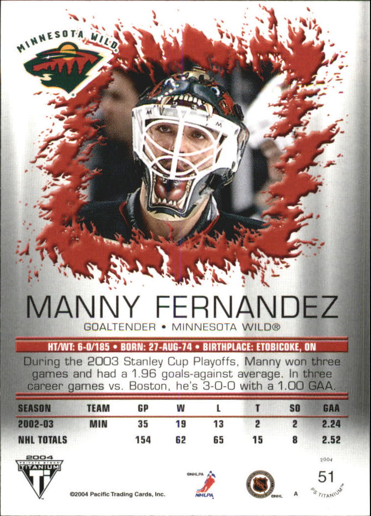 A8034- 2003-04 Titanium Retail Hockey Cards 1-140 -You Pick- 15+ FREE US SHIP - Picture 84 of 224