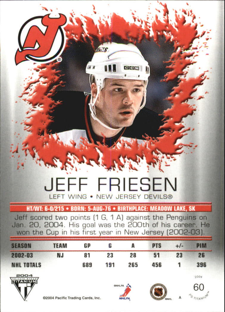 A8034- 2003-04 Titanium Retail Hockey Cards 1-140 -You Pick- 15+ FREE US SHIP - Picture 102 of 224