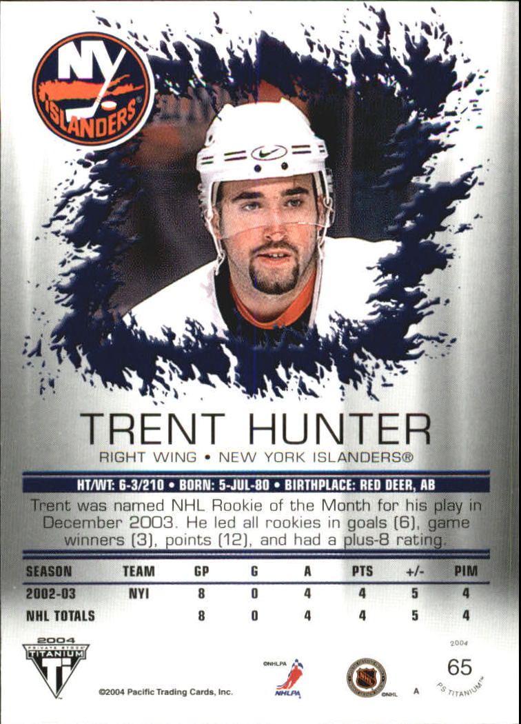 A8034- 2003-04 Titanium Retail Hockey Cards 1-140 -You Pick- 15+ FREE US SHIP - Picture 112 of 224