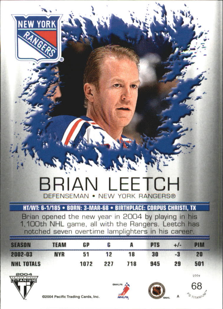 A8034- 2003-04 Titanium Retail Hockey Cards 1-140 -You Pick- 15+ FREE US SHIP - Picture 118 of 224