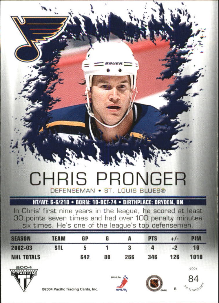 A8034- 2003-04 Titanium Retail Hockey Cards 1-140 -You Pick- 15+ FREE US SHIP - Picture 142 of 224
