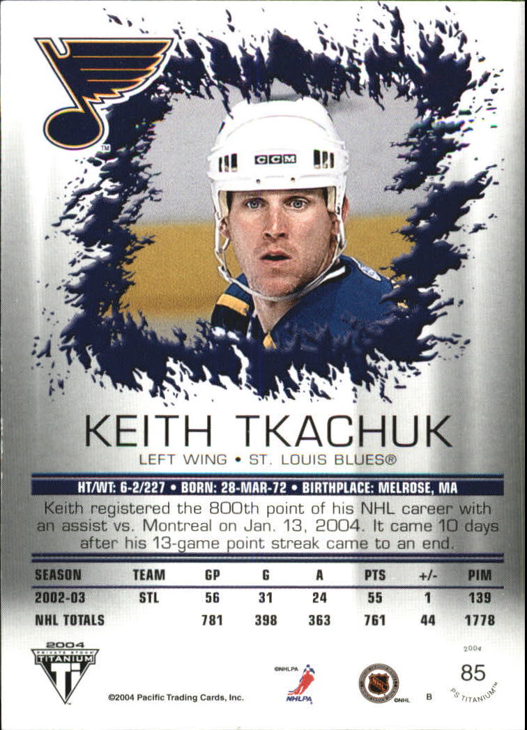 A8034- 2003-04 Titanium Retail Hockey Cards 1-140 -You Pick- 15+ FREE US SHIP - Picture 144 of 224