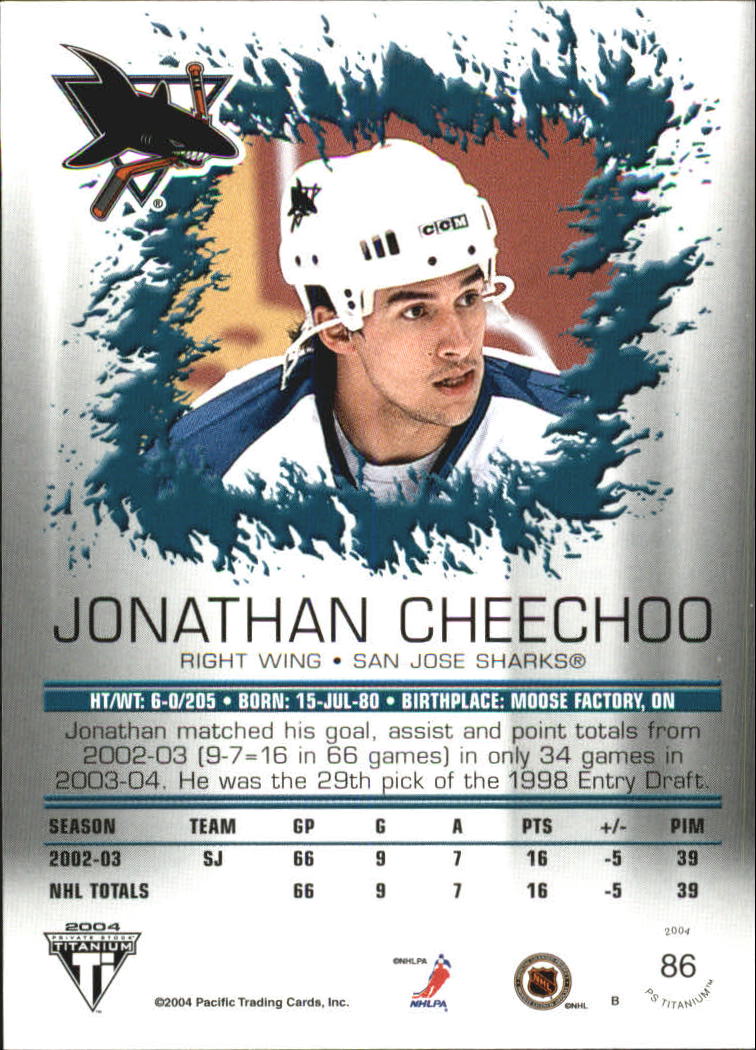 A8034- 2003-04 Titanium Retail Hockey Cards 1-140 -You Pick- 15+ FREE US SHIP - Picture 146 of 224