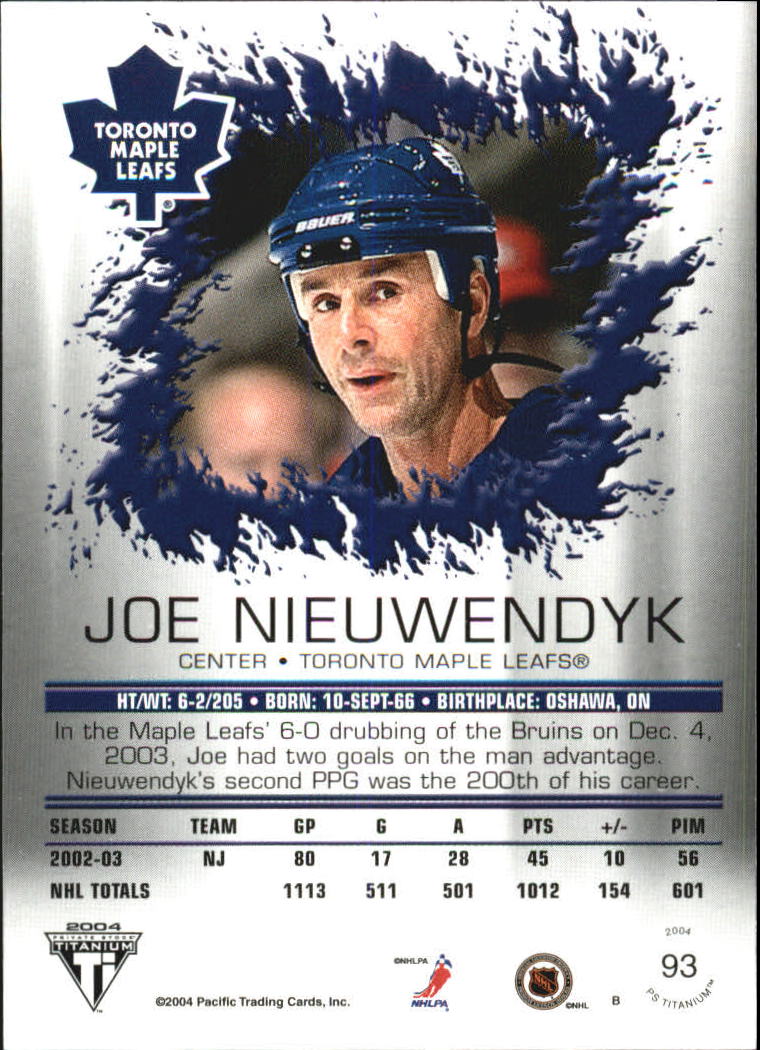 A8034- 2003-04 Titanium Retail Hockey Cards 1-140 -You Pick- 15+ FREE US SHIP - Picture 160 of 224