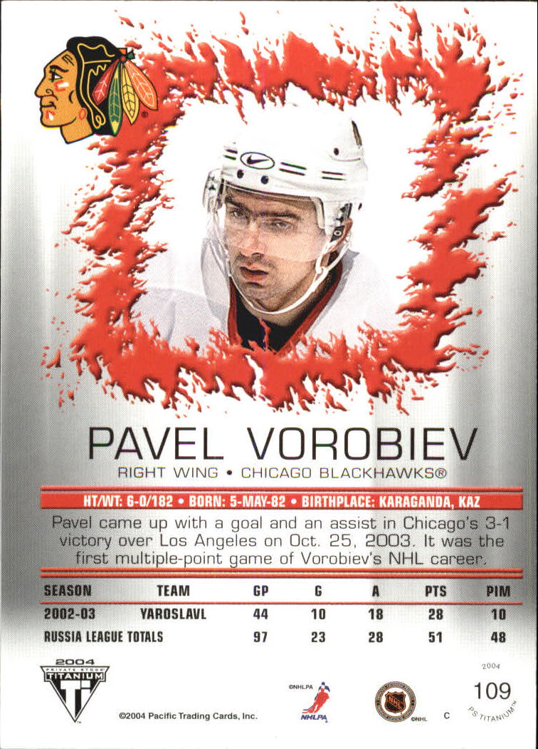 A8034- 2003-04 Titanium Retail Hockey Cards 1-140 -You Pick- 15+ FREE US SHIP - Picture 182 of 224