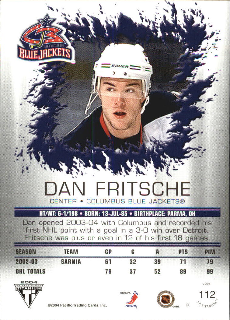 A8034- 2003-04 Titanium Retail Hockey Cards 1-140 -You Pick- 15+ FREE US SHIP - Picture 188 of 224