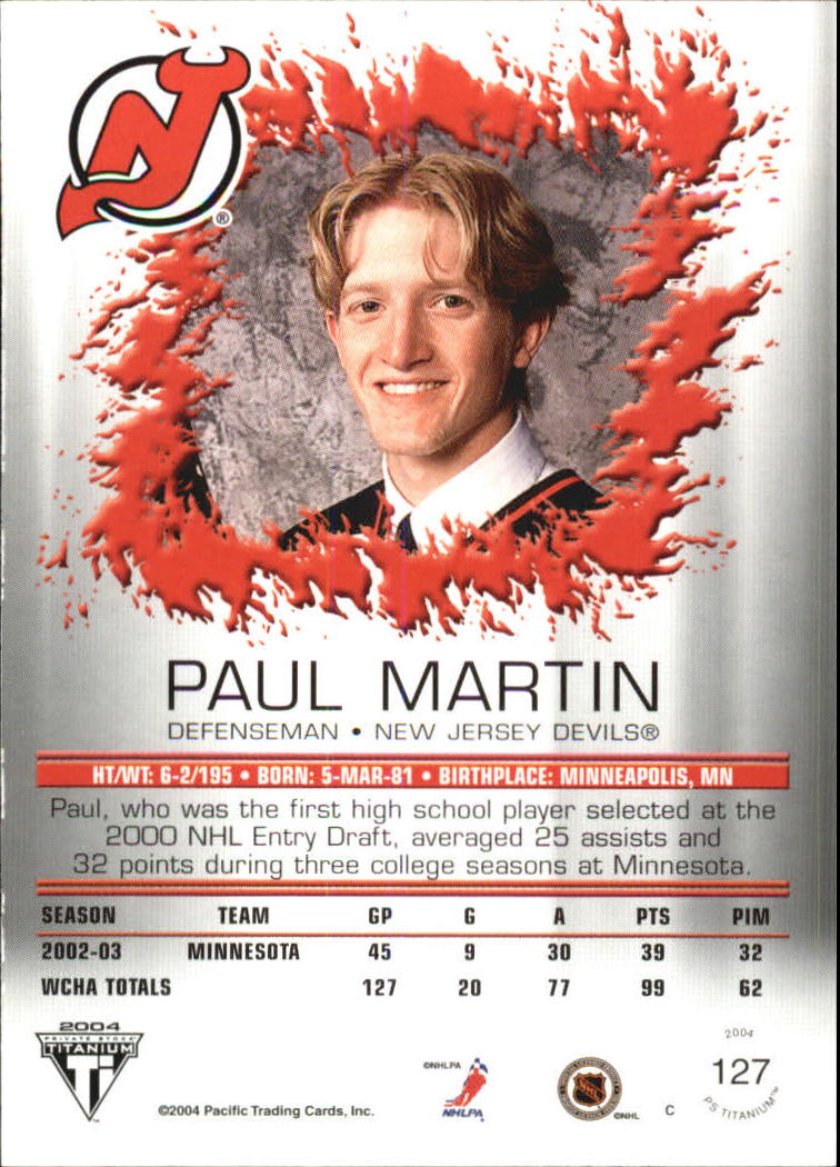 A8034- 2003-04 Titanium Retail Hockey Cards 1-140 -You Pick- 15+ FREE US SHIP - Picture 204 of 224