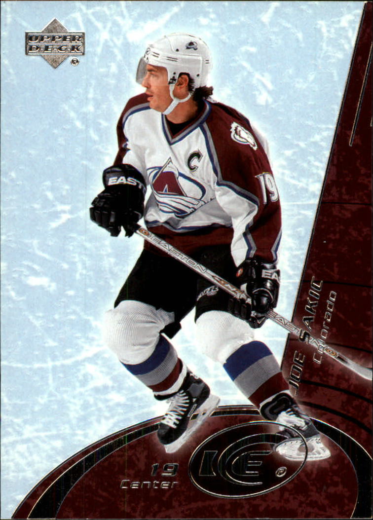 2003-04 Upper Deck Ice #19 Joe Sakic