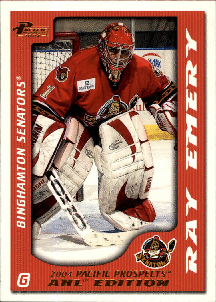 2003-04 Pacific AHL Prospects Gold #5 Ray Emery