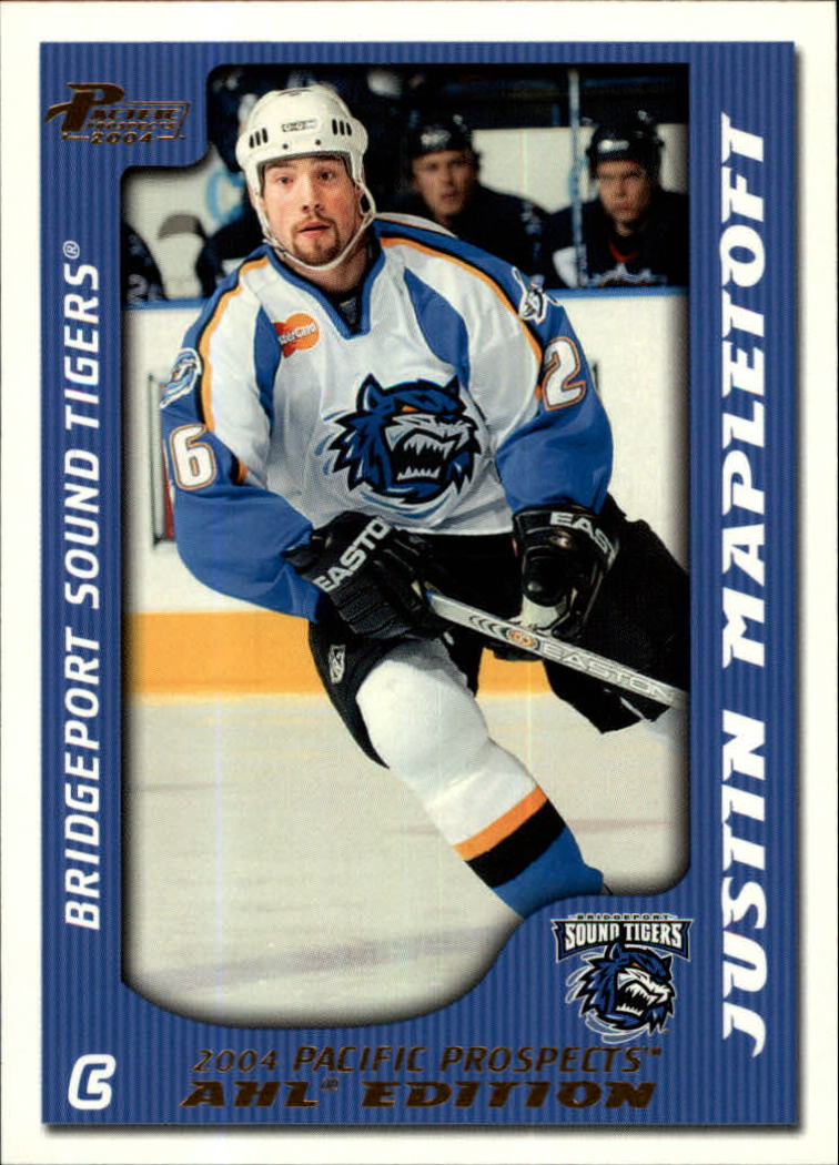 2003-04 Pacific AHL Prospects Gold #11 Justin Mapletoft