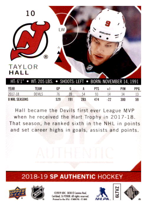 B0635- 2018-19 SP Hockey Card #s 1-140 +Parallels -You Pick- 15+ FREE US SHIP - Picture 18 of 275