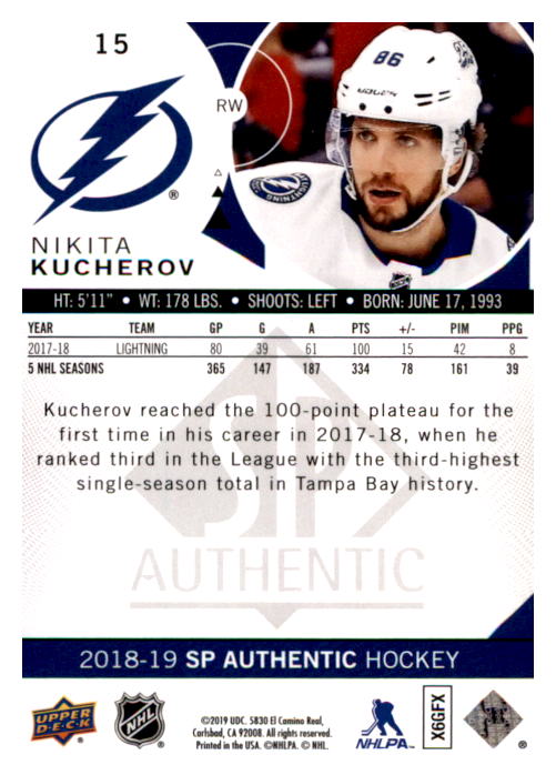 B0635- 2018-19 SP Hockey Card #s 1-140 +Parallels -You Pick- 15+ FREE US SHIP - Picture 28 of 275