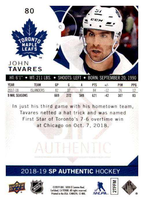 B0635- 2018-19 SP Hockey Card #s 1-140 +Parallels -You Pick- 15+ FREE US SHIP - Picture 149 of 275