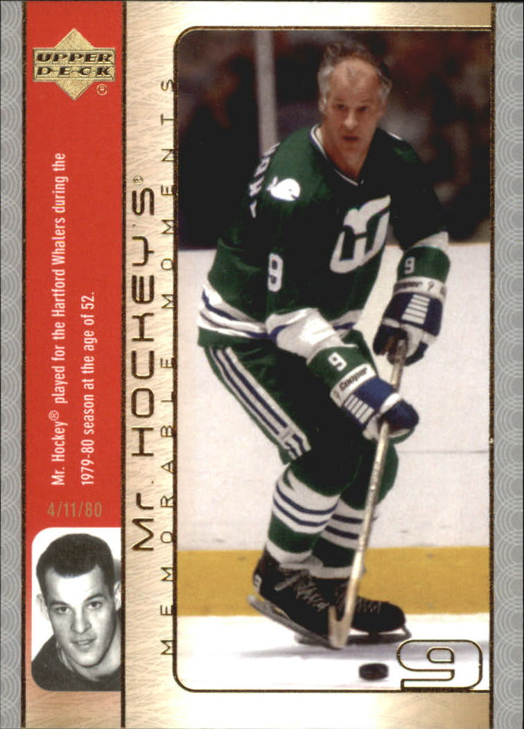 2003-04 Upper Deck Mr. Hockey #GH20 Gordie Howe