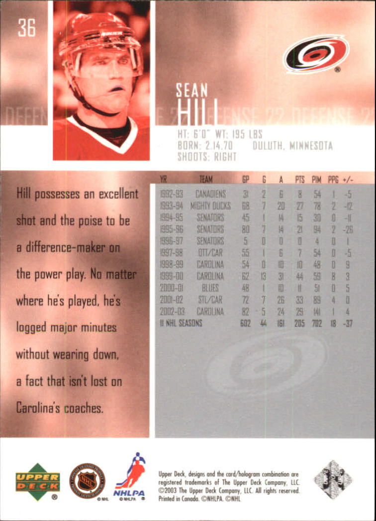 2003-04 Upper Deck - #21 Daniel Briere