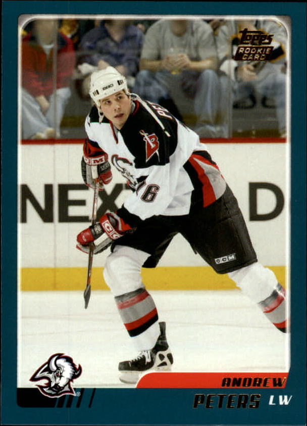 2003-04 Topps Traded #TT89 Andrew Peters RC