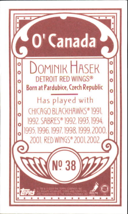 Sports Card Back