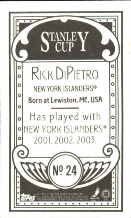 Sports Card Back