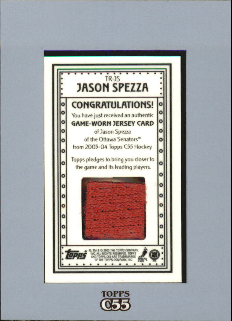 Sports Card Back