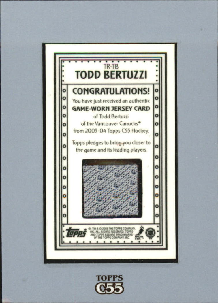 Sports Card Back