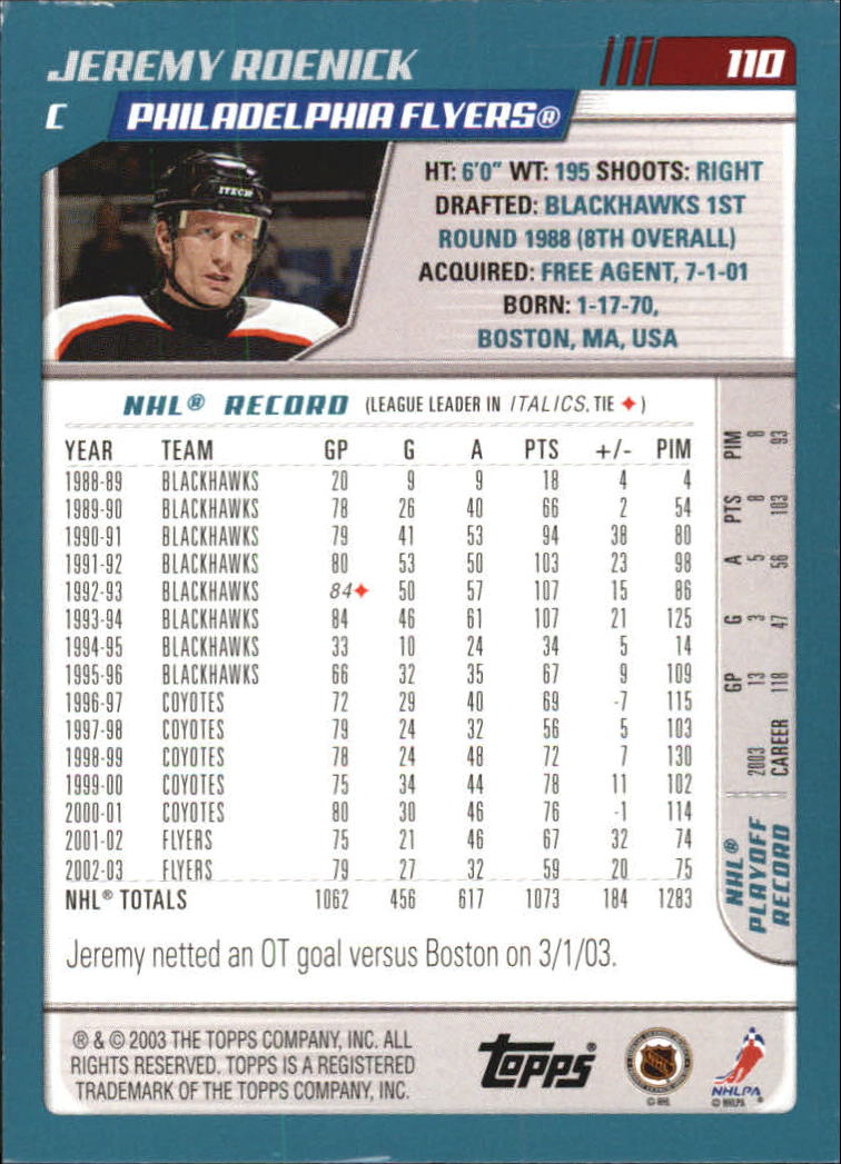 Sports Card Back
