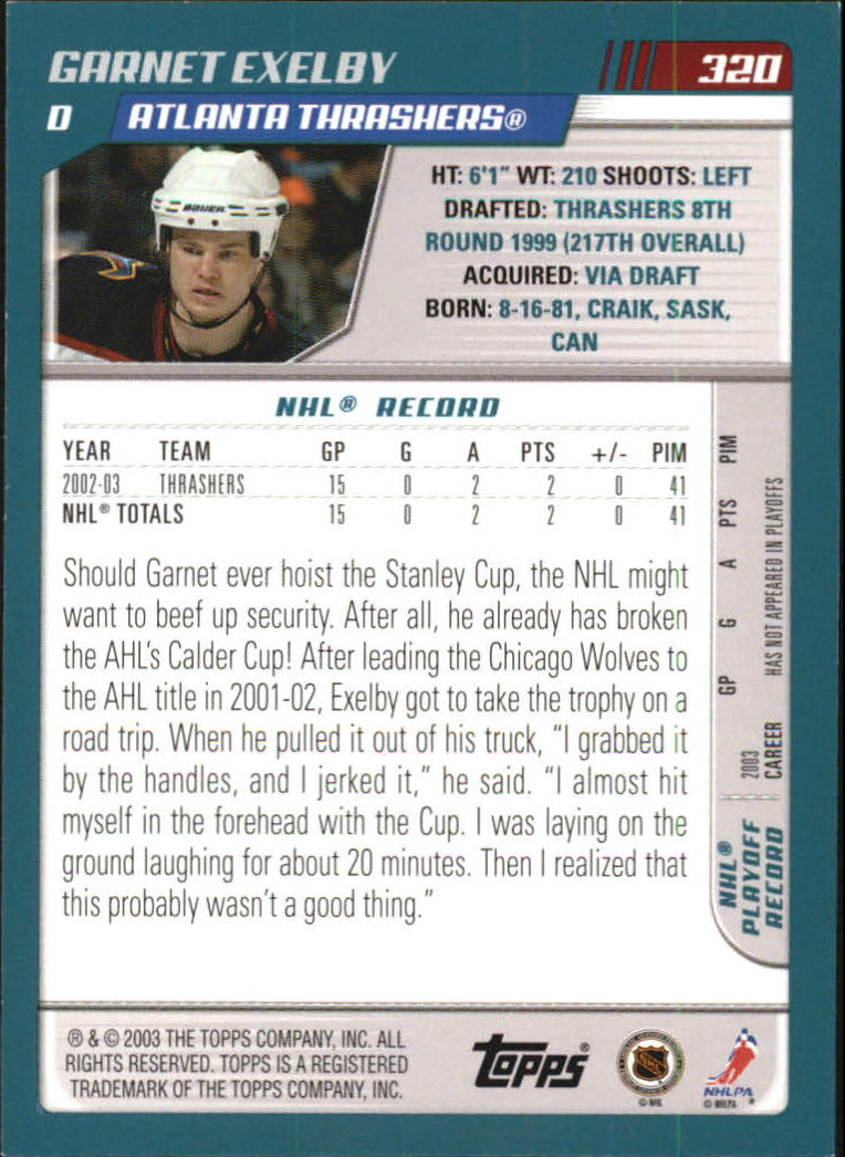 Sports Card Back