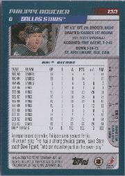 Sports Card Back