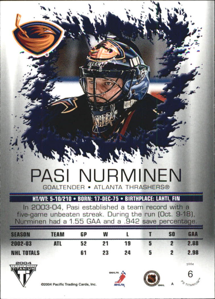 Sports Card Back