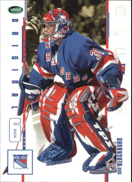 2003-04 Parkhurst Original Six New York #3 Dan Blackburn